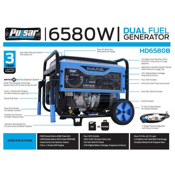 gas generator home depot