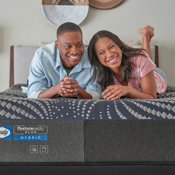 Albany California King Medium Firm Hybrid 13 in. Mattress