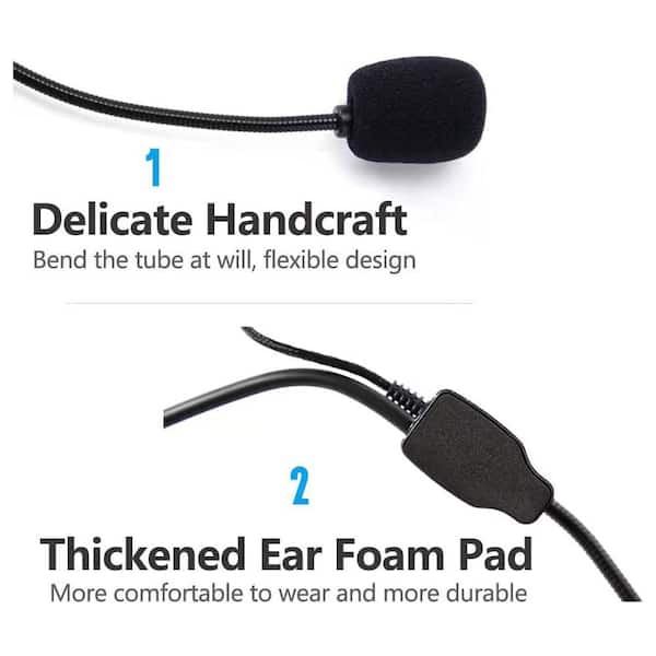 Yichuhaoxi Flexible Wired Microphone Headset with 3. 5mm Connector