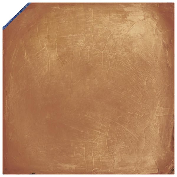 Merola Tile Sentier des Ocres Coin 7-7/8 in. x 7-7/8 in. Porcelain Floor and Wall Take Home Tile Sample