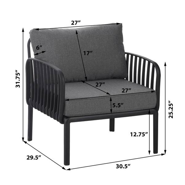 【ダークグレー】CRASH GATE MARCO LOUNGE CHAIR Marco Apex Classroom Task Chair with Wheels - Armless Swivel
