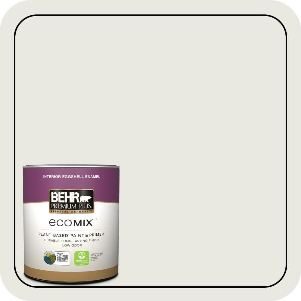 1 qt. #BWC-30 Diamonds Therapy Eggshell Enamel EcoMix Plant-Based Interior Paint & Primer price history on PriceWatchPro