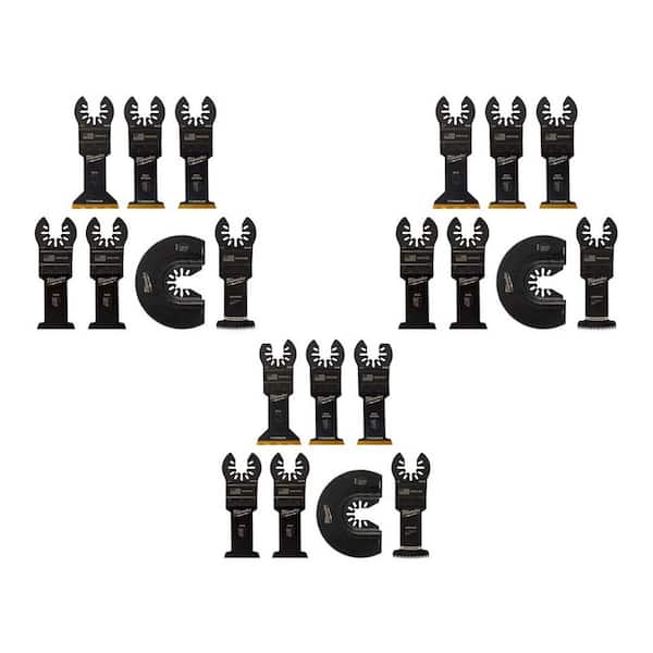 Oscillating Multi-Tool Blade Kit (21-Piece)