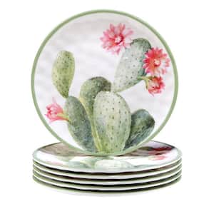 Desert Beauty Assorted Colors Salad Plate (Set of 6)