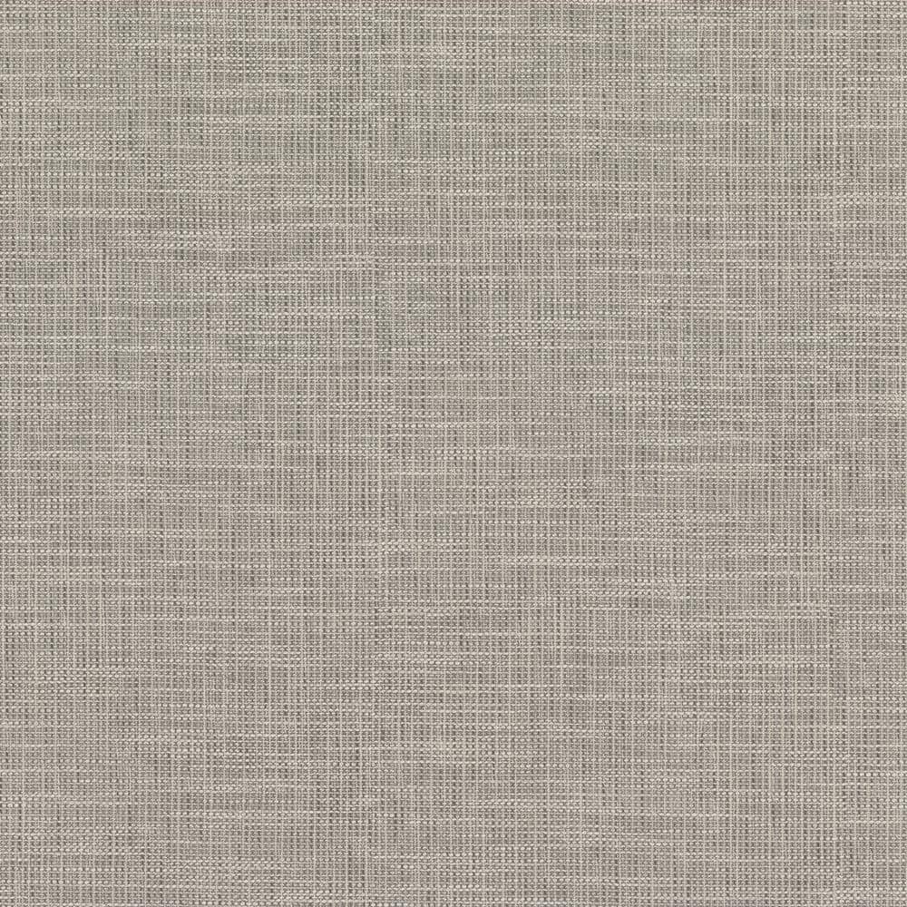 In the Loop Cream Faux Grasscloth Vinyl Strippable Wallpaper (Covers 60.8 sq. ft.)