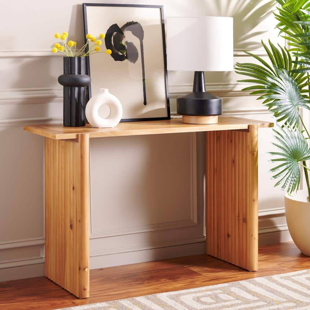 Buckley Natural Medium Wood Console Table