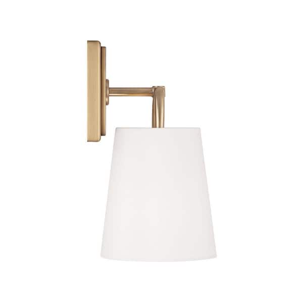 Capital Lighting Fixture Company Brody 6 in. 1-Light Aged Brass