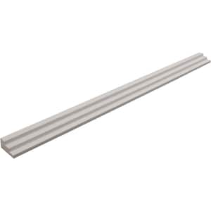 20511-4FTFJP SAWTOOTH MOULDING . 75 in. D . X 1.5 in. W. X 48 in. L . Primed White Hardwood Panel Moulding