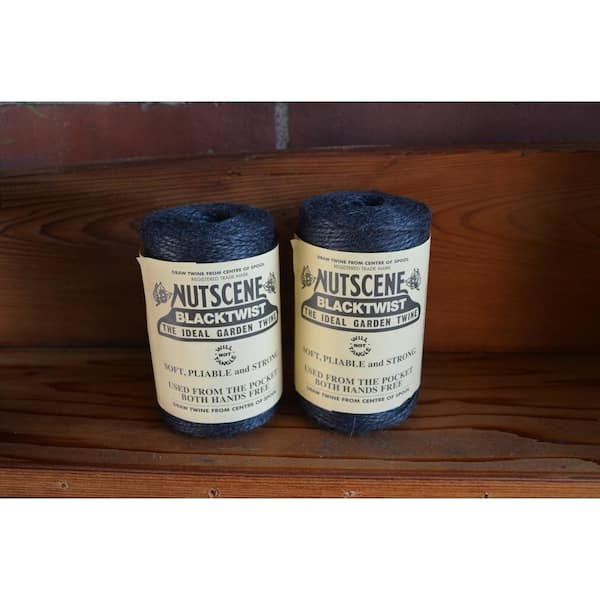 Nutscene k807b #3 Spool of Twine. 394 ft Black - Set of 2