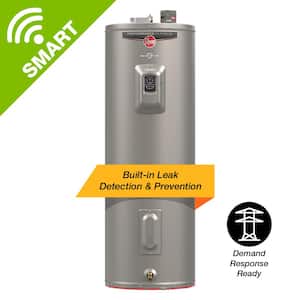 Gladiator 55 gal. Tall 12-Year 4500W Electric Water Heater with Leak Detection, Auto Shutoff - WA, OR Version