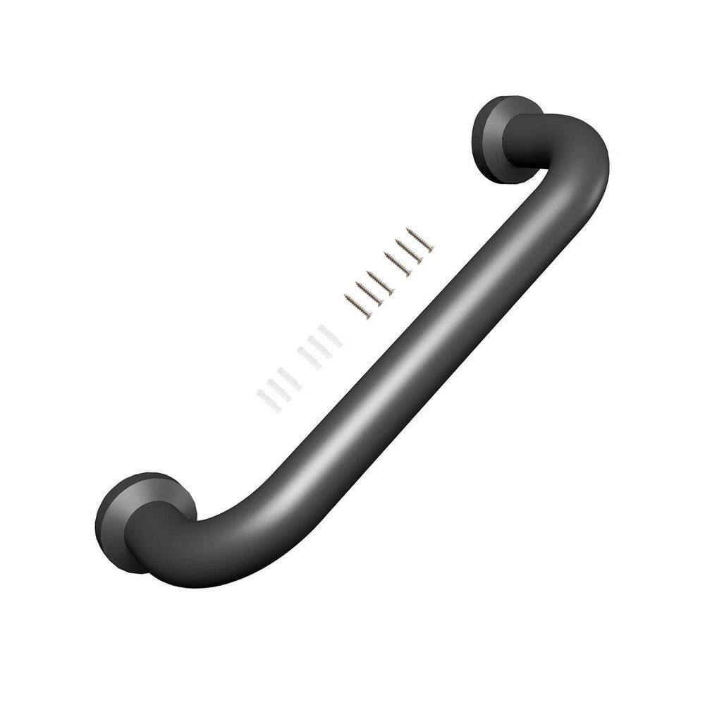 12 in. x 3 in. Exposed Screw Stairway Hand Railing Safety Handle Bar Indoor Outdoor Deck Banister Rail Rustic Pipe price history on PriceWatchPro