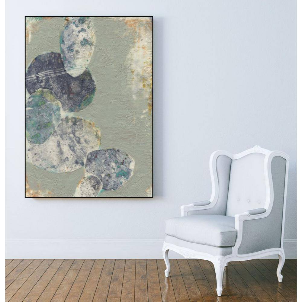 30 in. x 40 in. Rock Formations II by Jennifer Goldberger Framed Wall 