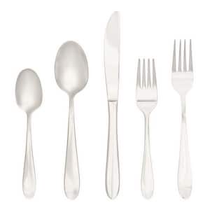 Gibson Home Abbie 4 Piece Stainless Steel Dinner Spoon Set