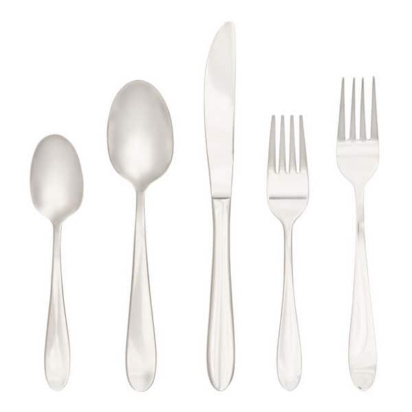 Unbranded Waverly 20-Piece Mirror 18/0 Stainless Steel Flatware Set (Service for 4)