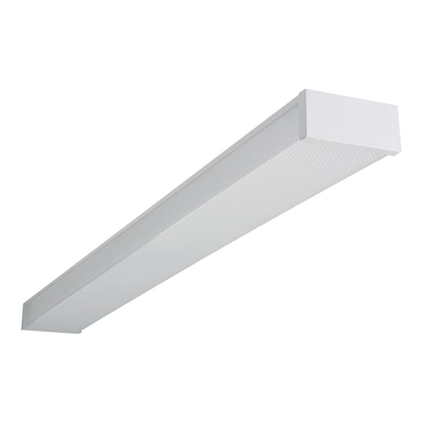 WP 4 ft. 3400 Lumens White Integrated LED Linear Wraparound Light at 4000K, 31W 80 CRI