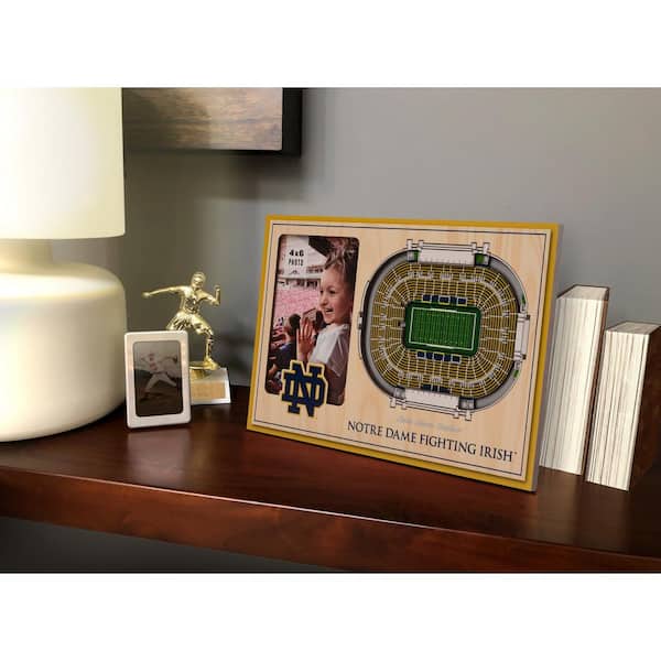 NCAA Notre Dame Fighting Irish 3D StadiumView Picture Frame - Notre Dame Stadium