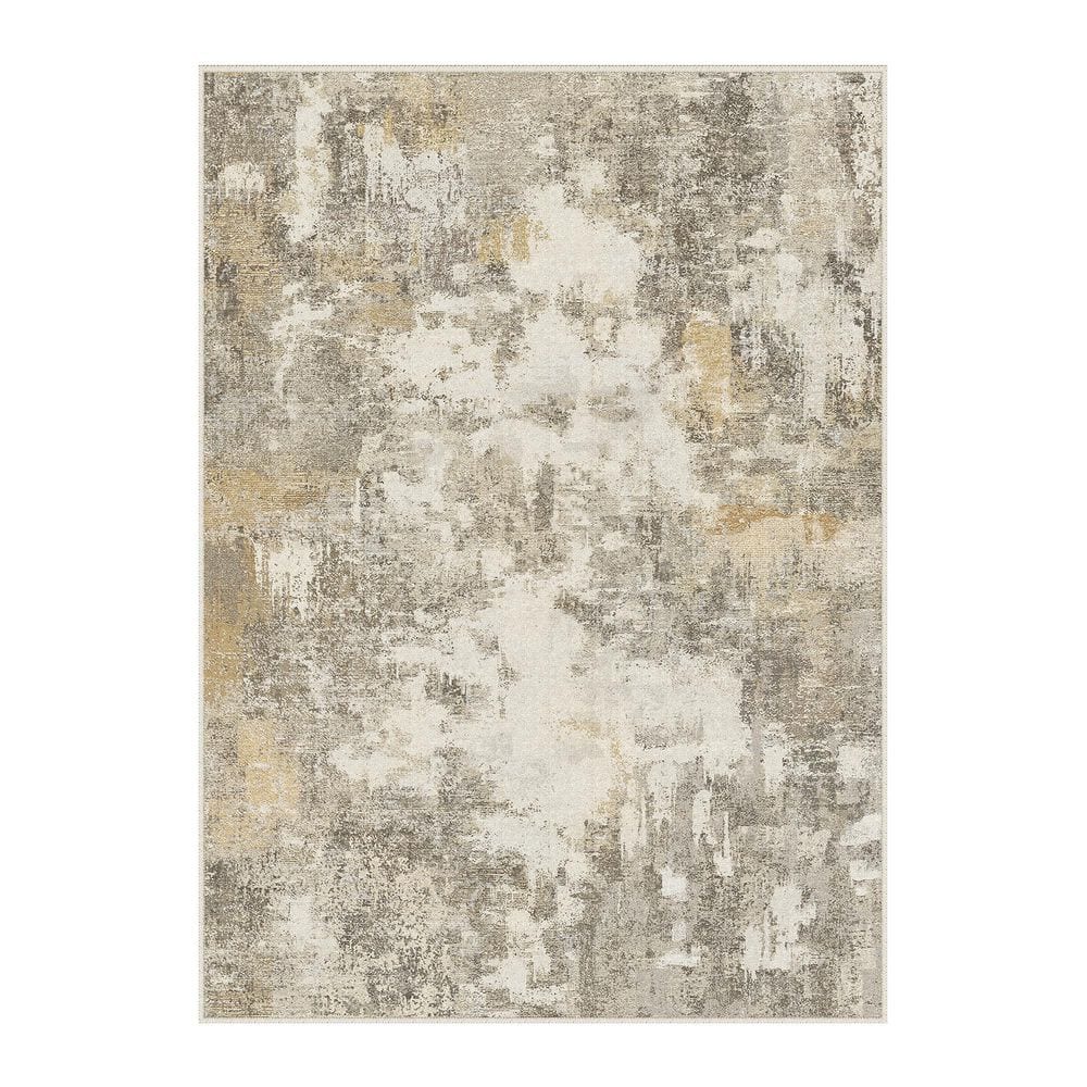 Shka Brown 6 ft. x 9 ft. Modern Abstract Area Rug price history on PriceWatchPro