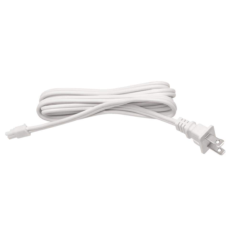 Vera 60" White Resin Under Cabinet Cord and Plug