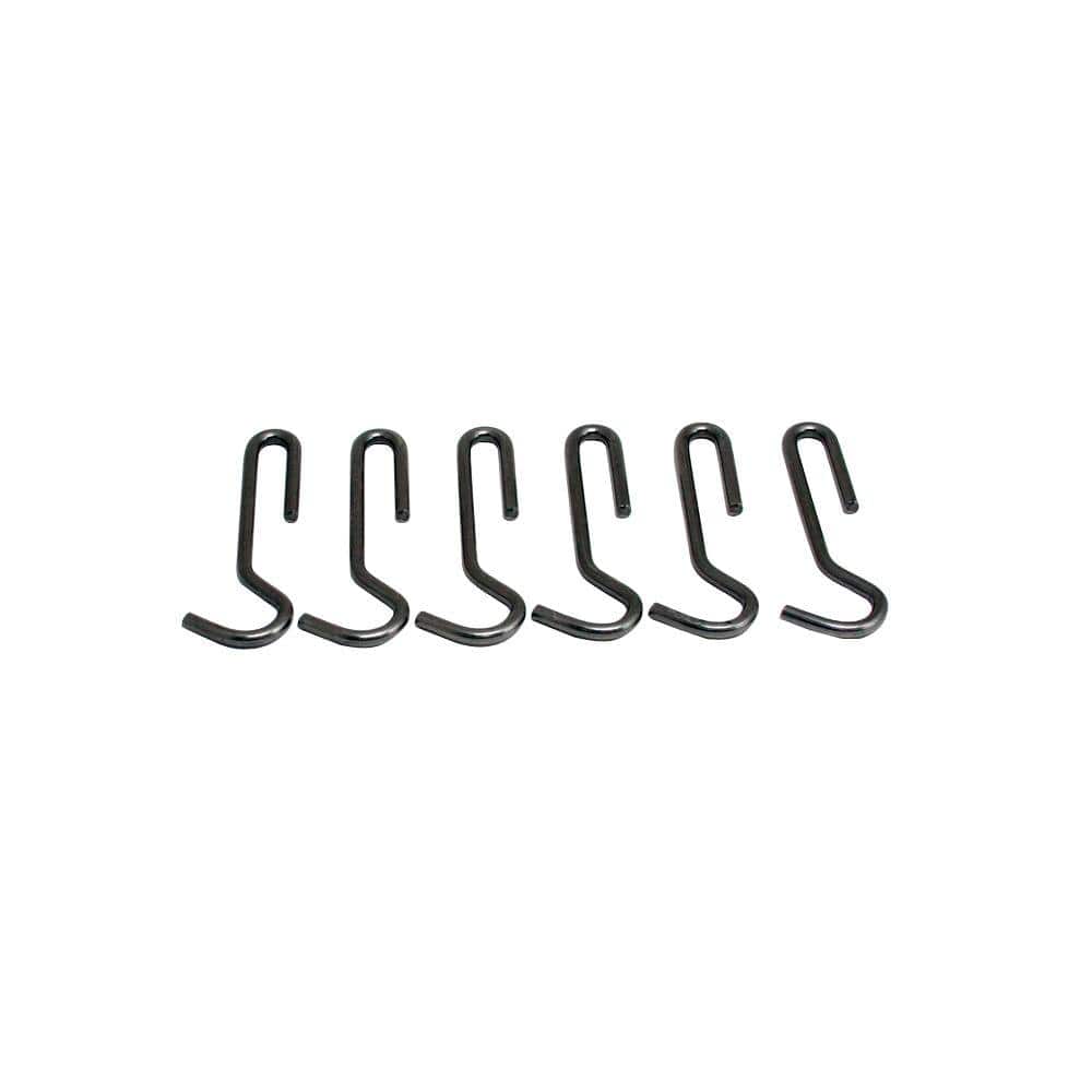 aanbidden haakje Graf Enclume Handcrafted 4.5 in. Straight Pot Hooks Hammered Steel (6 Pack) PHS  HS PACK - The Home Depot