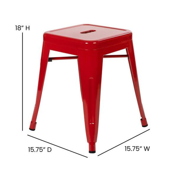 metal stool short