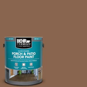 1 gal. #S220-7 Molasses Gloss Enamel Interior/Exterior Porch and Patio Floor Paint