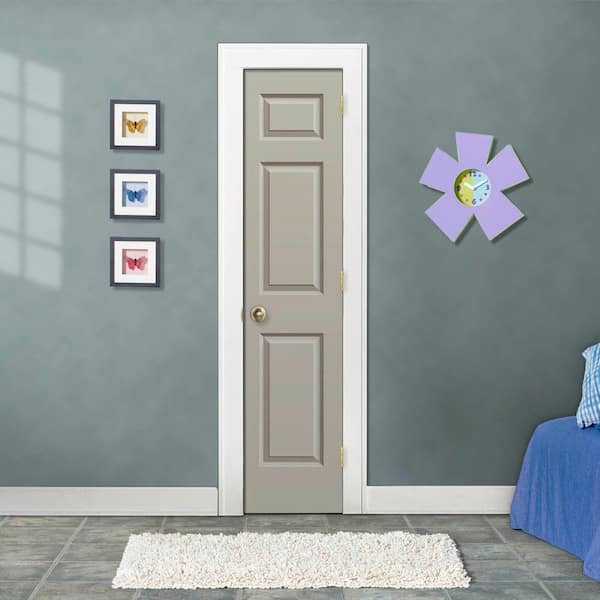 18 in. x 80 in. Colonist Desert Sand Painted Smooth Molded Composite MDF Interior Door Slab