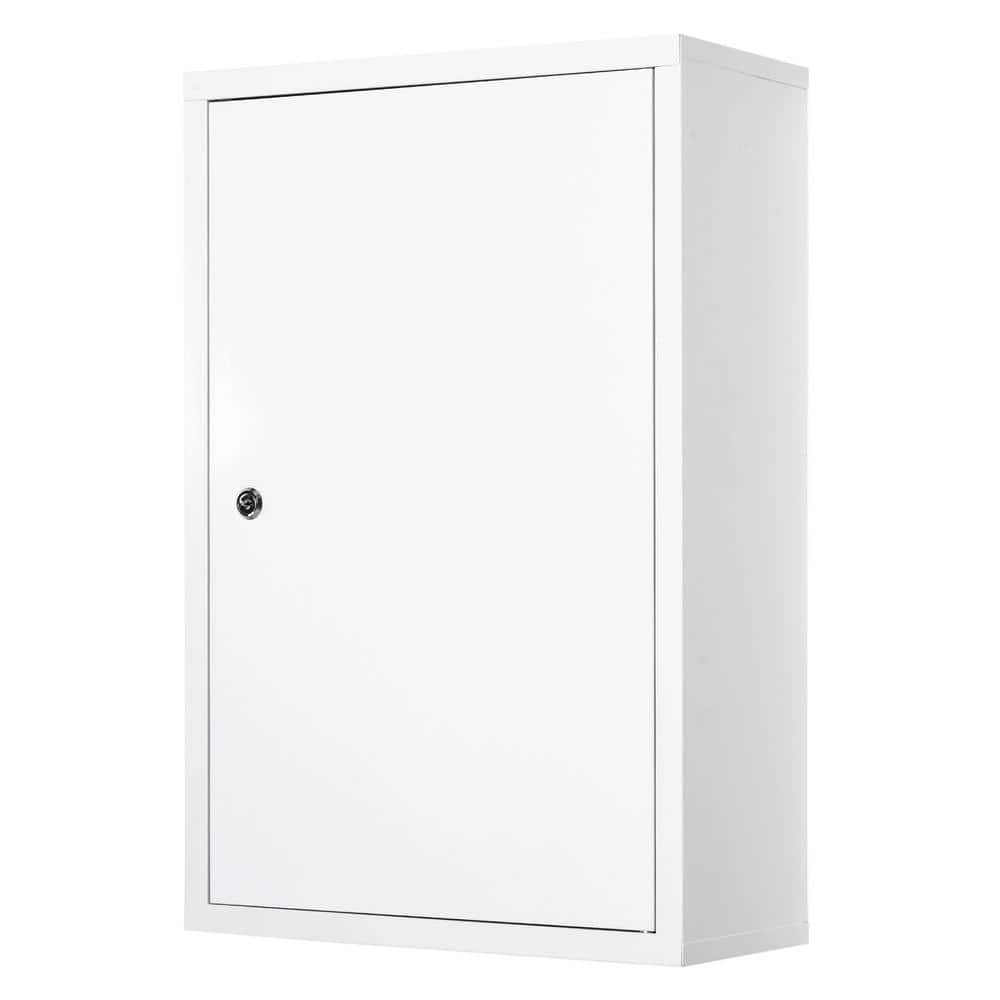 FORCLOVER 15.75 in. W x 23.5 in. H Rectangular White Recessed or