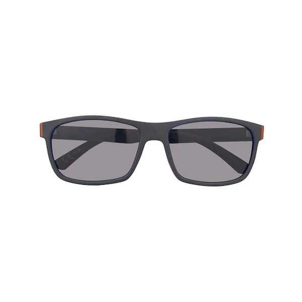 Shadedeye Square Black with Orange Accent Sunglasses 85710-07 - The ...