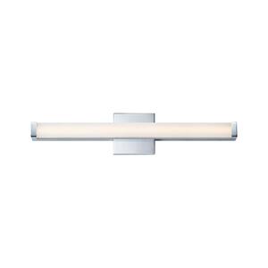 Spec 1 Light 24 in. Stainless Steel Polsihed Chrome LED Bath Vanity Bar with CCT Select