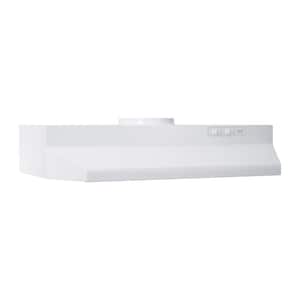 42000 Series 36 in. 230 Max Blower CFM Under-Cabinet Range Hood with Light in White