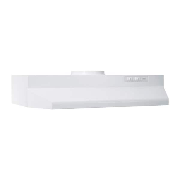 Broan-NuTone 42000 Series 42 in. 230 Max Blower CFM Under-Cabinet Range Hood with Light in White