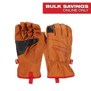 Milwaukee XX-Large Goatskin Leather Performance Work Gloves 48-73
