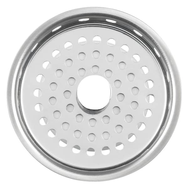 Glacier Bay Fit-All Replacement Strainer Basket in Stainless Steel 