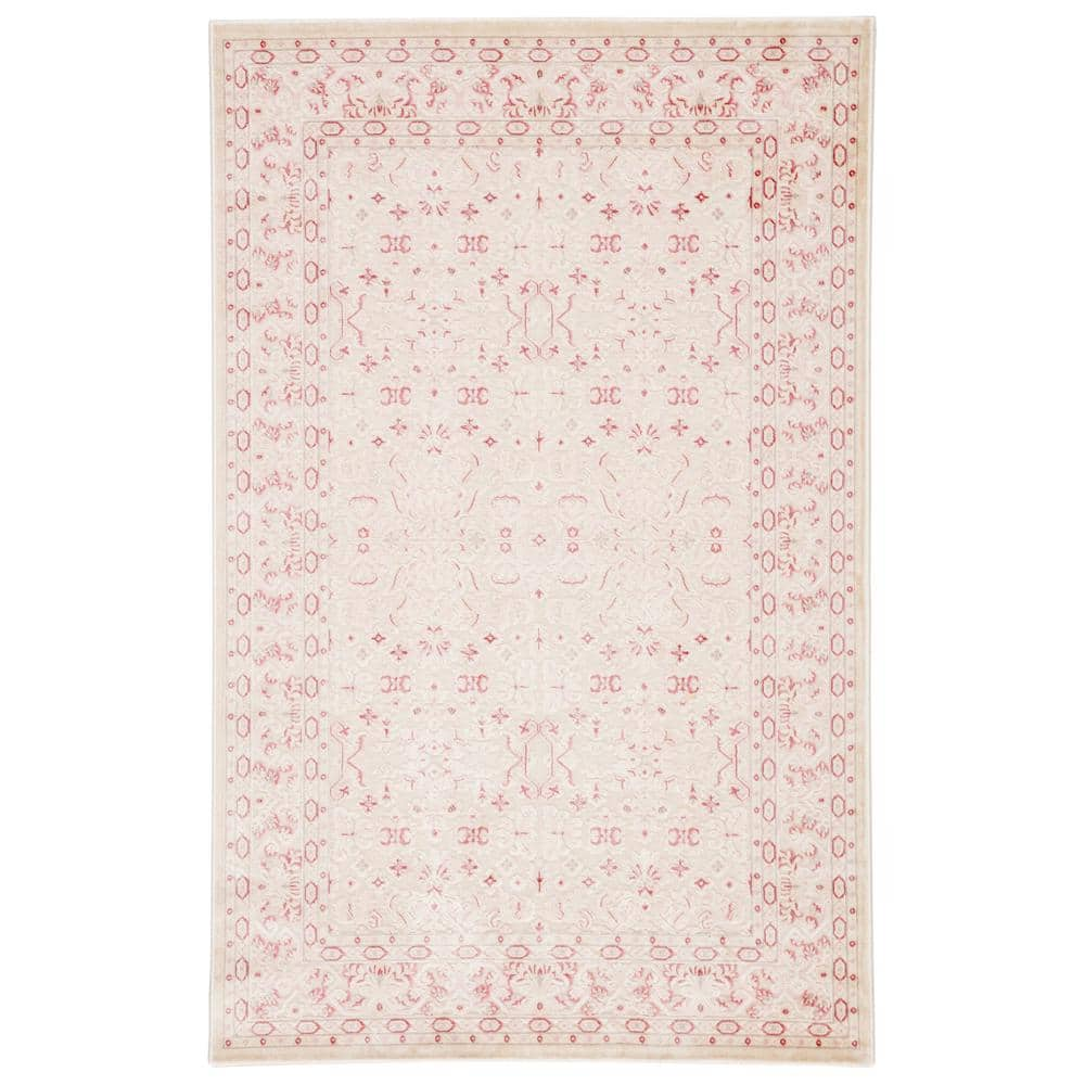 Vibe By Jaipur Living Elva Indoor/ Outdoor Oriental Pink Area Rug  (9'6X12'7)