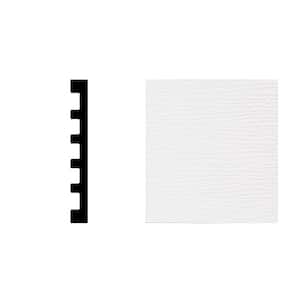 2497 11/16 in. x 5-13/16 in. x 7 ft. PVC Composite White Door Jamb Molding