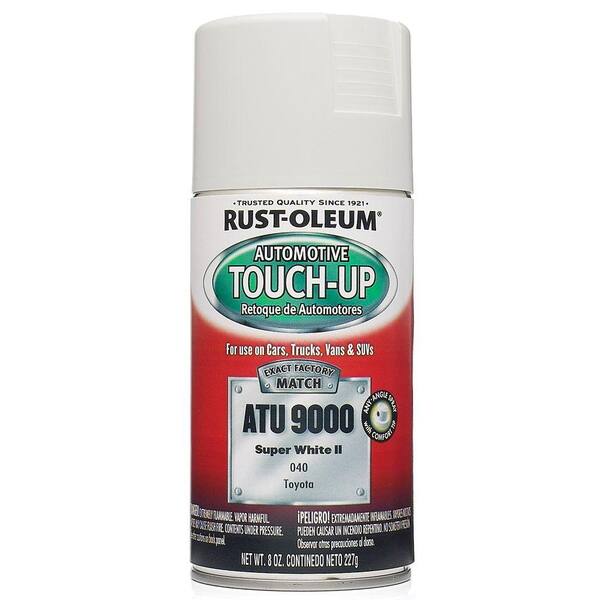 Rust-Oleum Automotive 8 oz. Super White II Auto Touch-Up Spray (6-Pack)