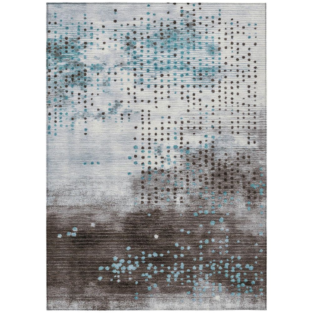 Addison Rugs Chantille Machine Washable Indoor/Outdoor Abstract ACN1995 ...