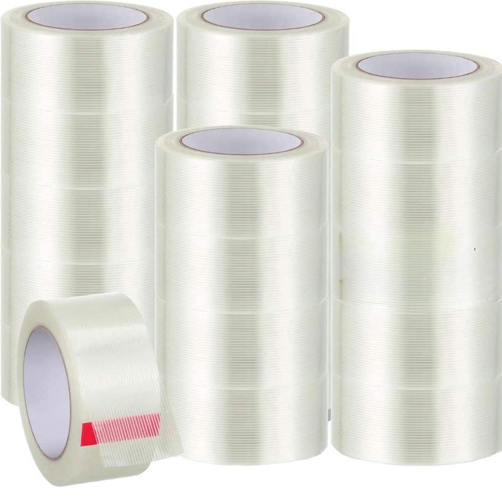 20.6 lb. 17.09 x 10.71 x 7.24 in. Fiberglass Filament Tape Transparent Heavy Duty Packing Sealing Binding Rolls price history on PriceWatchPro