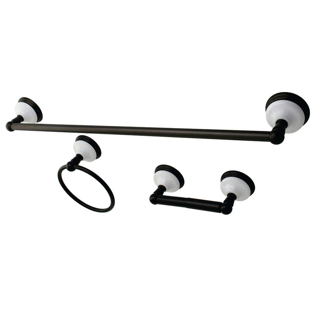 Victorian 3-Piece Bath Hardware Set in Oil Rubbed Bronze price history on PriceWatchPro