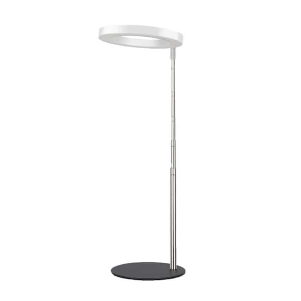 LED Grow Light for Indoor Plants, Full Spectrum, Auto Timer, 4-Brightness Levels, Adjustable Height, 2-Pack, White