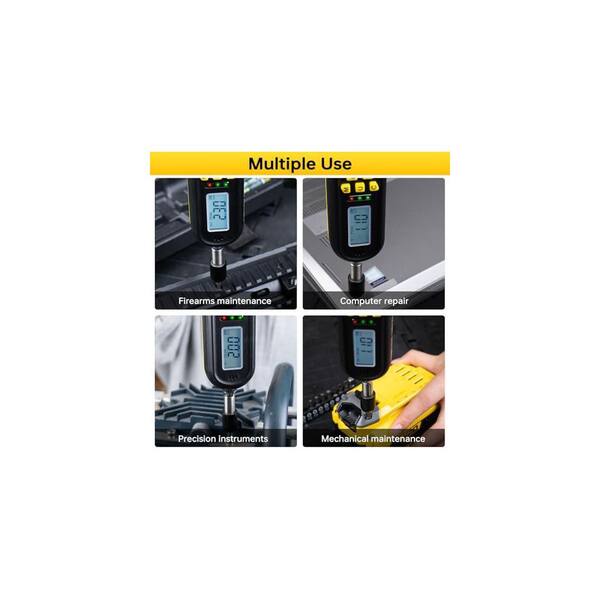 YICHUHAOXI 32PCS Digital Torque Screwdriver Set 2.66-53.1 in-lbs