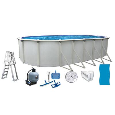 oval hard sided pool