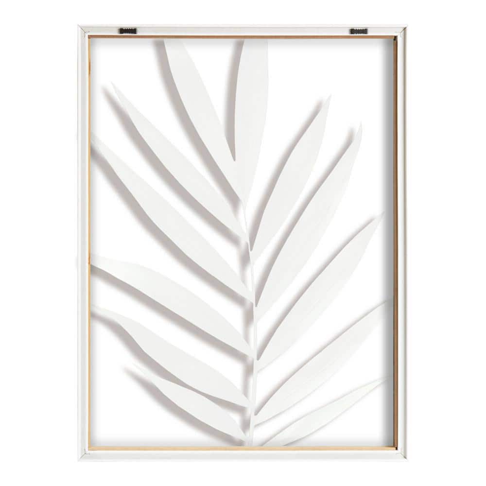 Blake Botanical Natural Framed Glass Wall Art, 18x24