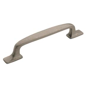 Highland Ridge 5-1/16 in. (128 mm) Center-to-Center Aged Pewter Bar Pull