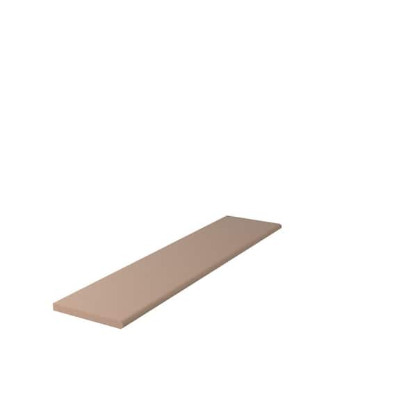 L. J. SMITH STAIR SYSTEMS 1.0625 in. T x 11.5 in. W x 48 in. L Unfinished Maple Wood Plain