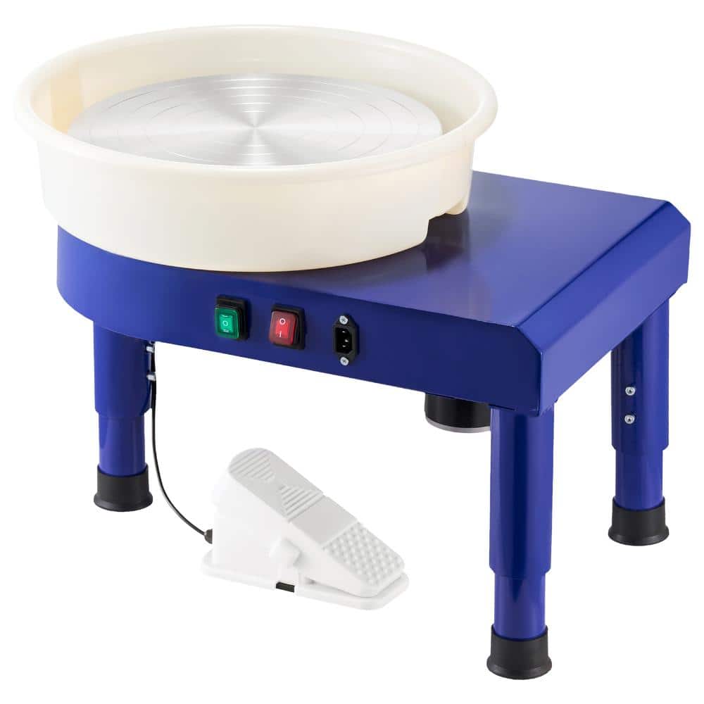 14-Inch Electric Pottery Wheel Machine with Adjustable Lift Table, Foot Pedal & 450W Brushless Motor price history on PriceWatchPro