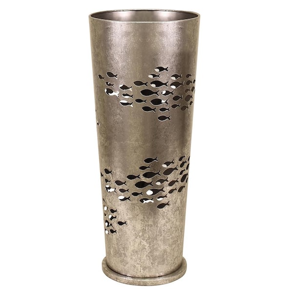 Unbranded Silver Metal Umbrella Stand