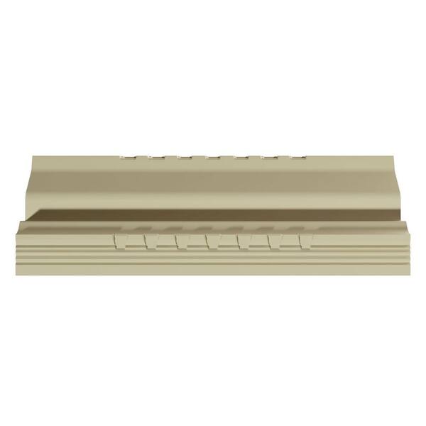 Ekena Millwork Felix 4 in. D x 5.75 in. W x 96 in. L Polyurethane Crown Moulding