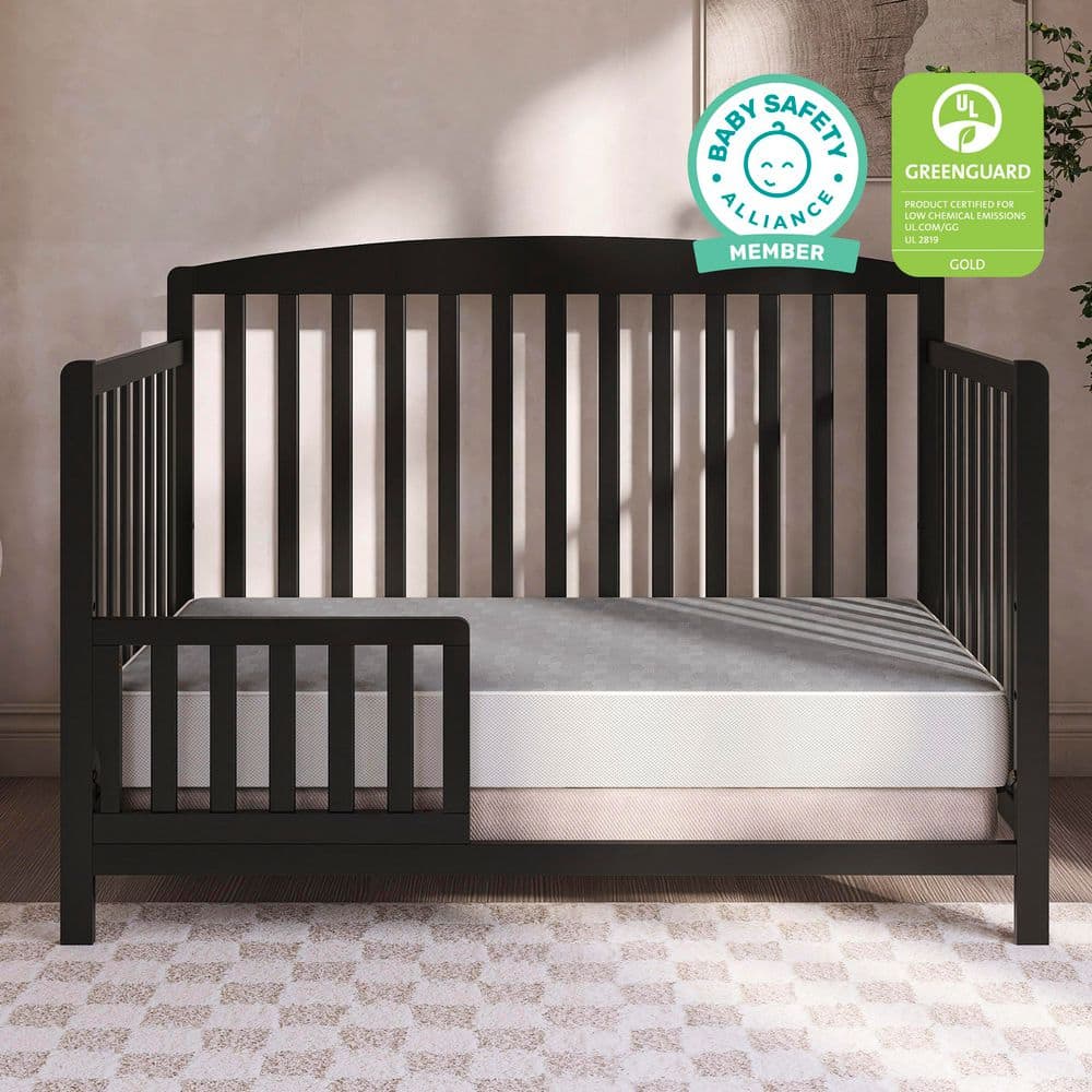 2-in-1 Breathable Slumber 6 112 Coil Spring Crib and Toddler Bed Mattress