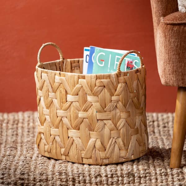 Chunky Woven Basket Trio